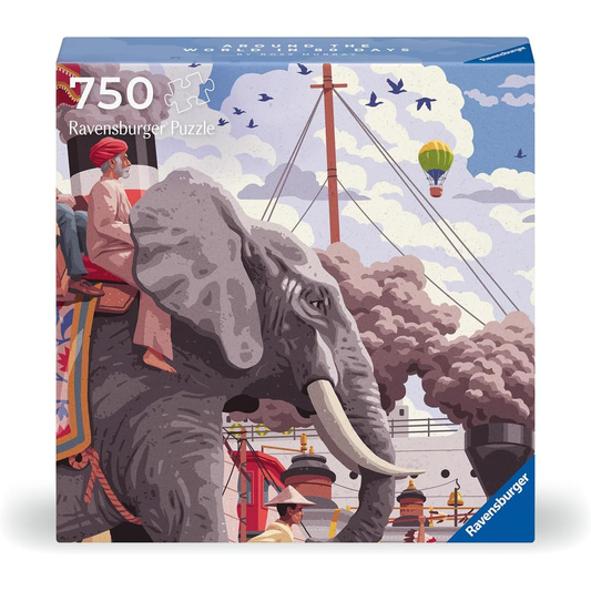 AROUND THE WORLD IN 80 DAYS 750PC PUZZLE