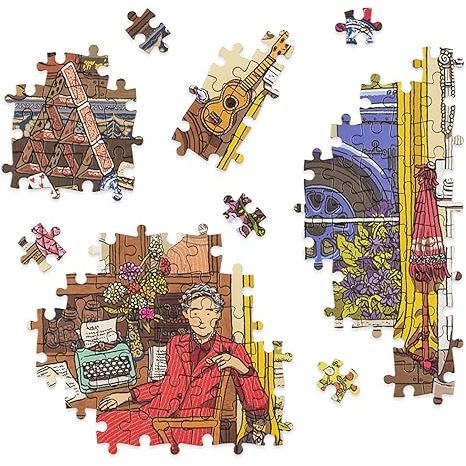 THE WORLD OF AGATHA CHRISTIE 1000PC PUZZLE