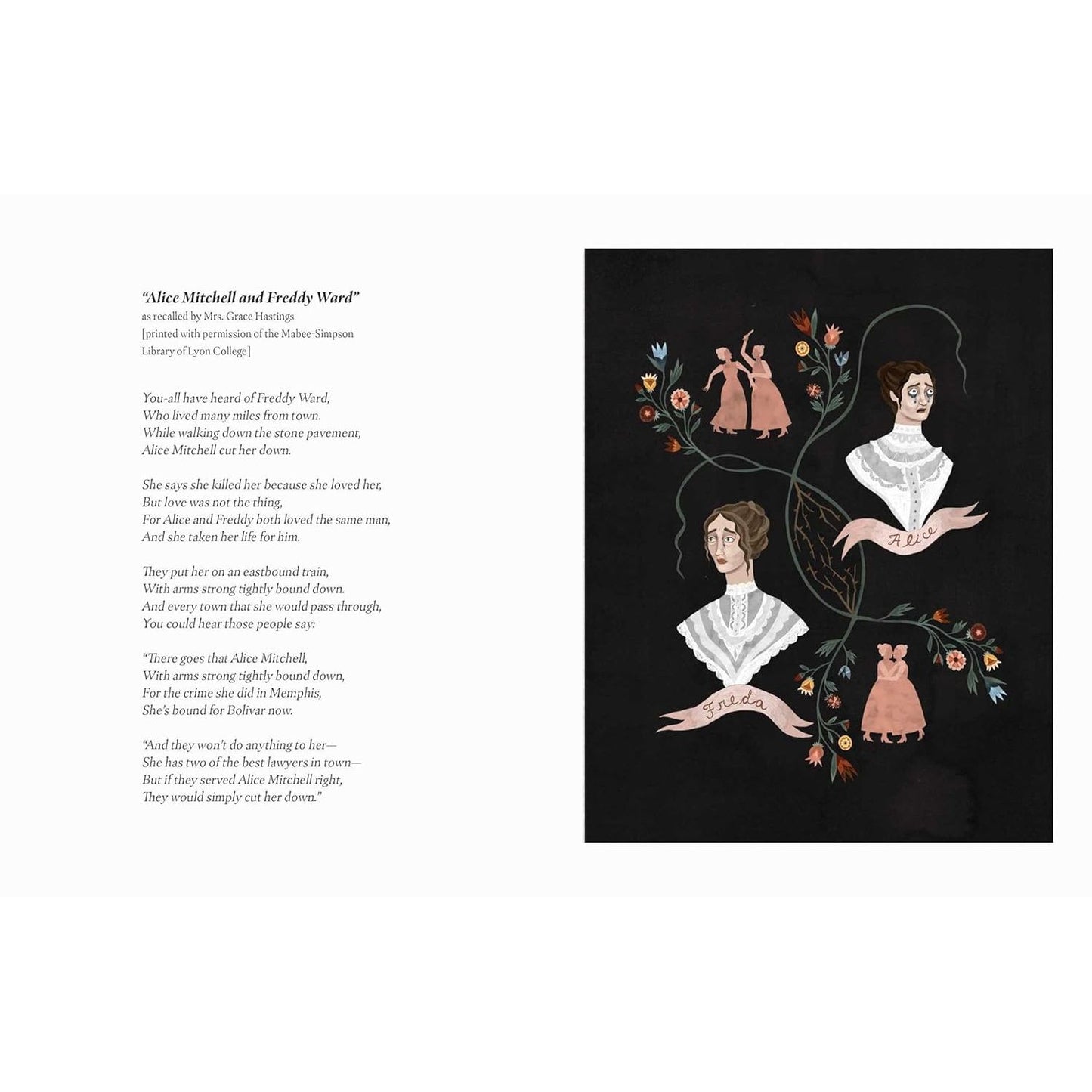 MURDER BALLADS ILLUSTRATED LYRICS AND LORE BY KATY HORAN