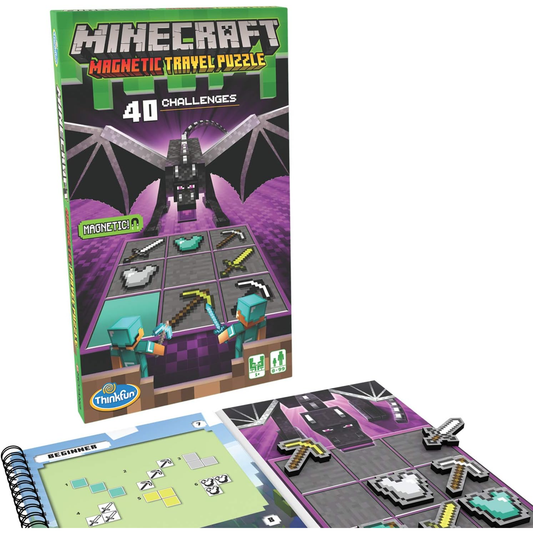 MINECRAFT MAGNETIC TRAVEL PUZZLE