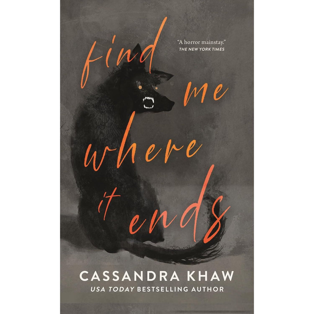 FIND ME WHERE IT ENDS BY CASSANDRA KHAW