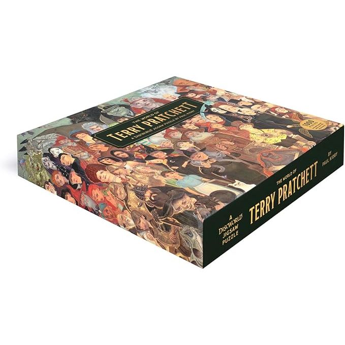 THE WORLD OF TERRY PRATCHETT: A DISCWORLD 1000 PIECE JIGSAW PUZZLE