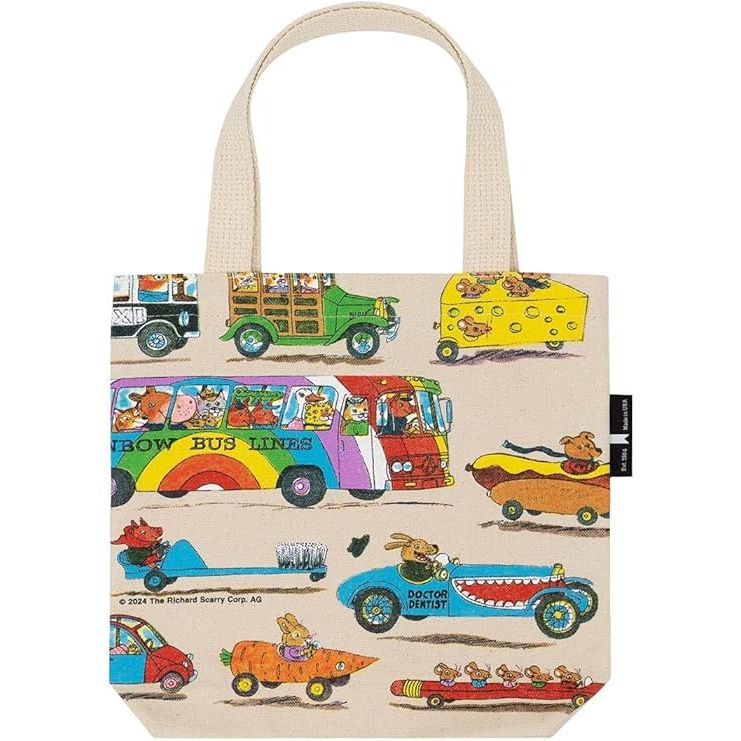SCARRY'S CARS AND TRUCKS AND THINGS KIDS TOTE BAG