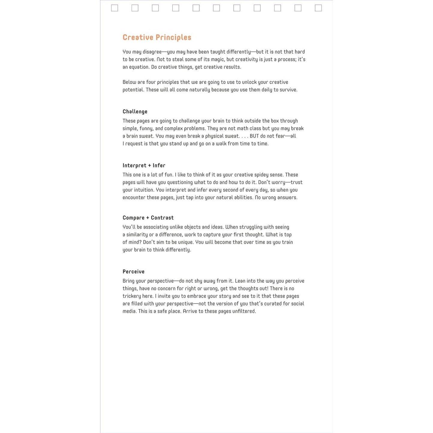 DRAW THE LINE: A 100-DAY JOURNAL TO BUILD YOUR CREATIVE CONFIDENCE