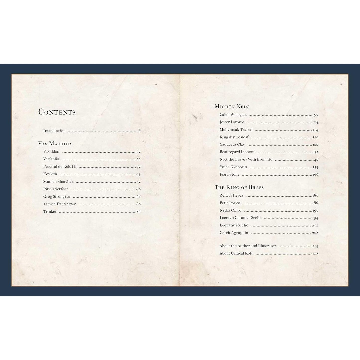 CRITICAL ROLE- ARMY OF HEROES