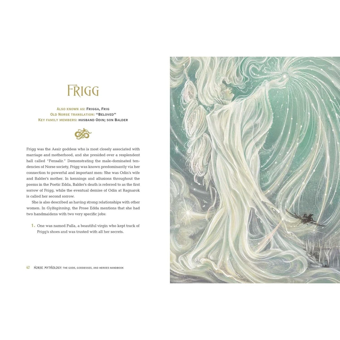 NORSE MYTHOLOGY: THE GODS, GODDESSES,  AND HEROES HANDBOOK BY KELEY A. FULLER-SHAFER, PHD.