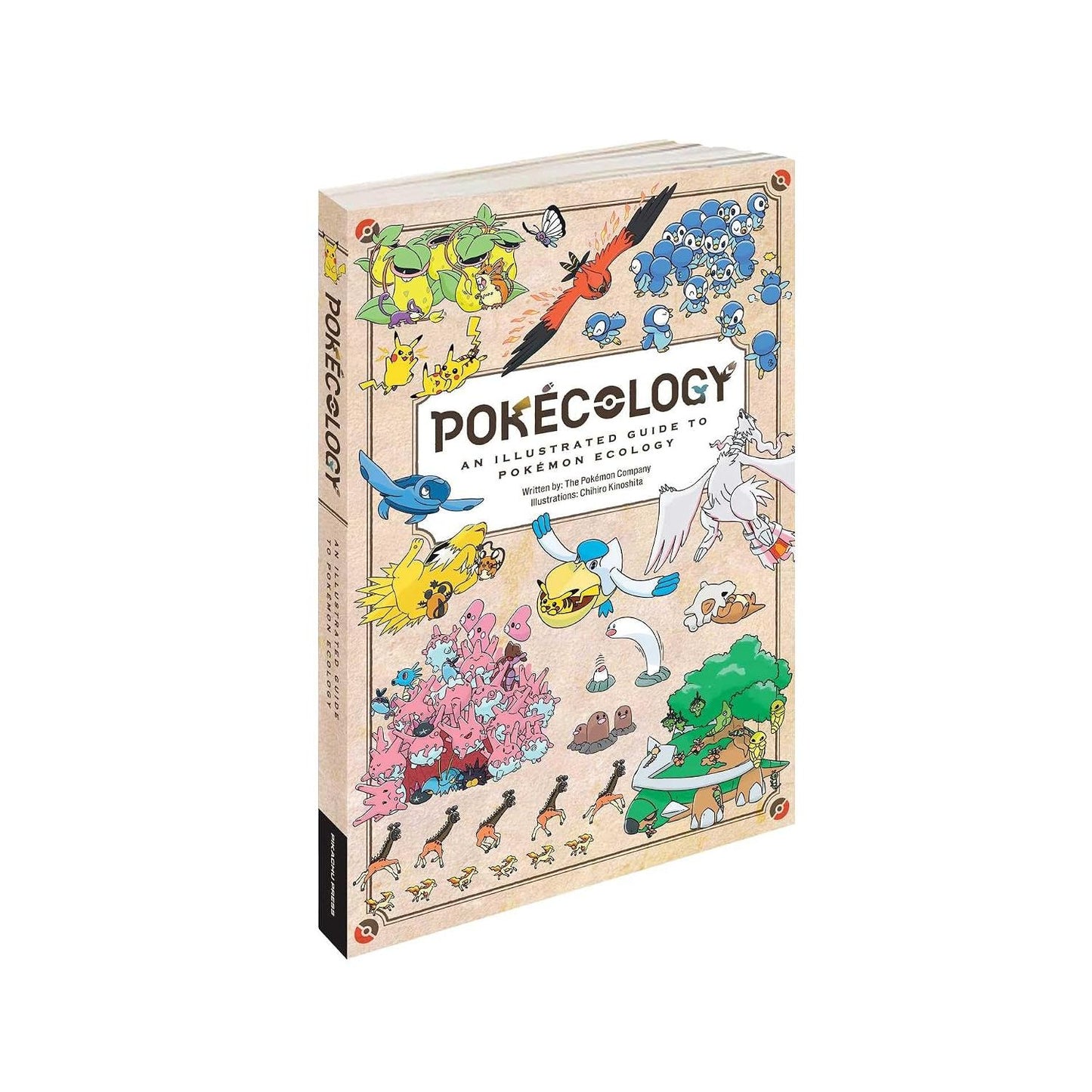 POKÉCOLOGY AN ILLUSTRATED GUIDE TO POKÉMON ECOLOGYBY POKEMON PIKACHU PRESS