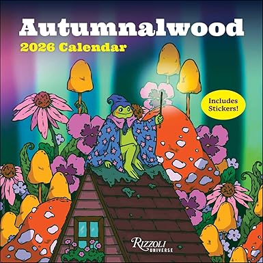 AUTUMNALWOOD 2026 WALL CALENDAR
