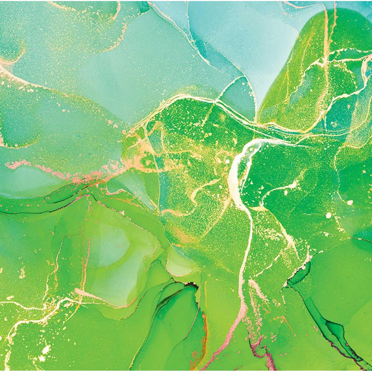 333 ORIGAMI SHEETS: ALCOHOL INK DESIGNS