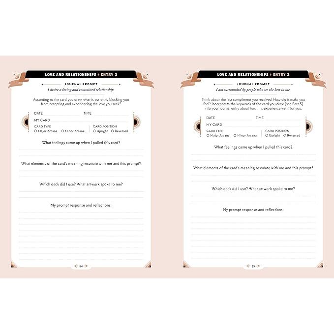 THE ONE CARD TAROT JOURNAL BY MARIA SOFIA MARMANIDES