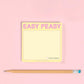 EASY PEASY STICKY NOTE PAD