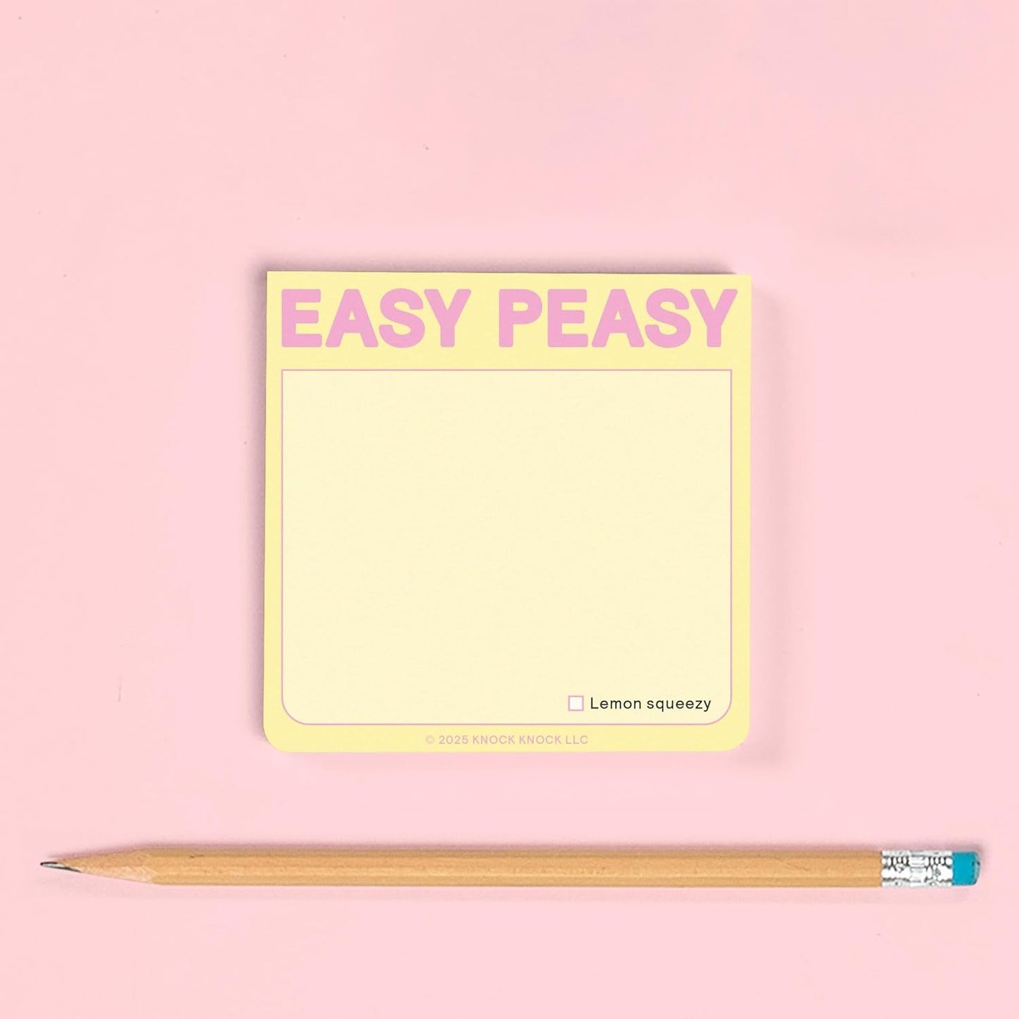 EASY PEASY STICKY NOTE PAD