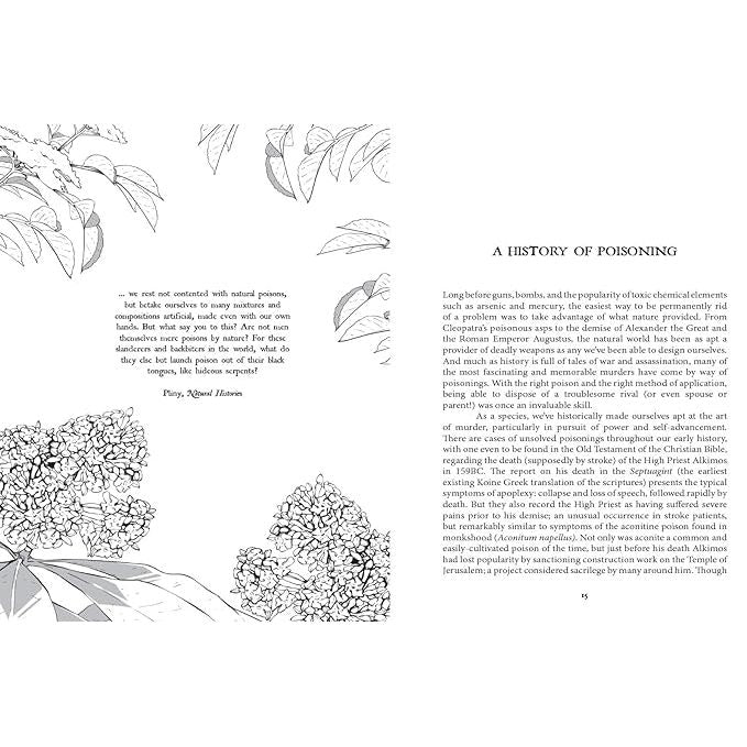 BOTANICAL CURSES AND POISONS: THE SHADOW LIVES OF PLANTS BY FEZ INKWRIGHT