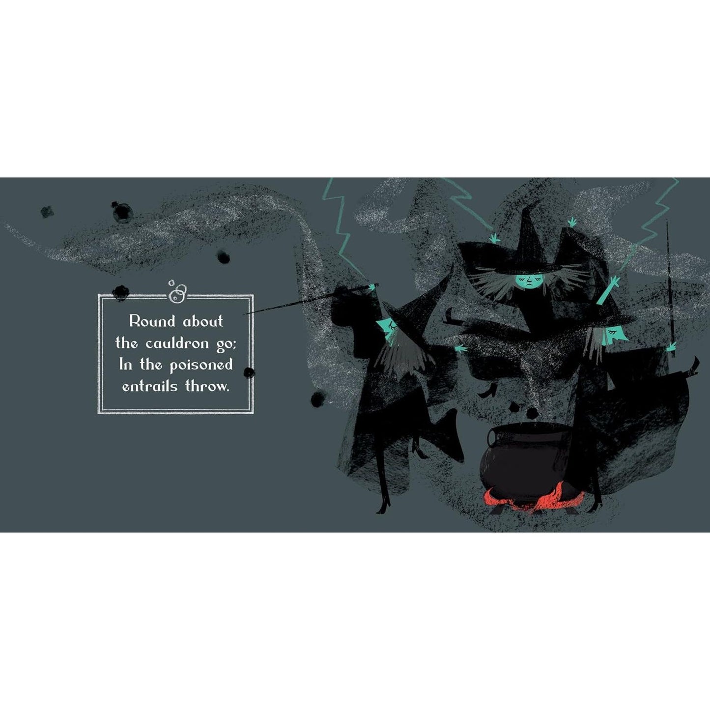 MACBETH: A POTION PRIMER BY JENNIFER ADAMS & ART BY ALISON OLIVER BOARD BOOK