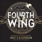 FOURTH WING OFFICIALLY LICENSED FAN ART 2027 WALL CALENDAR