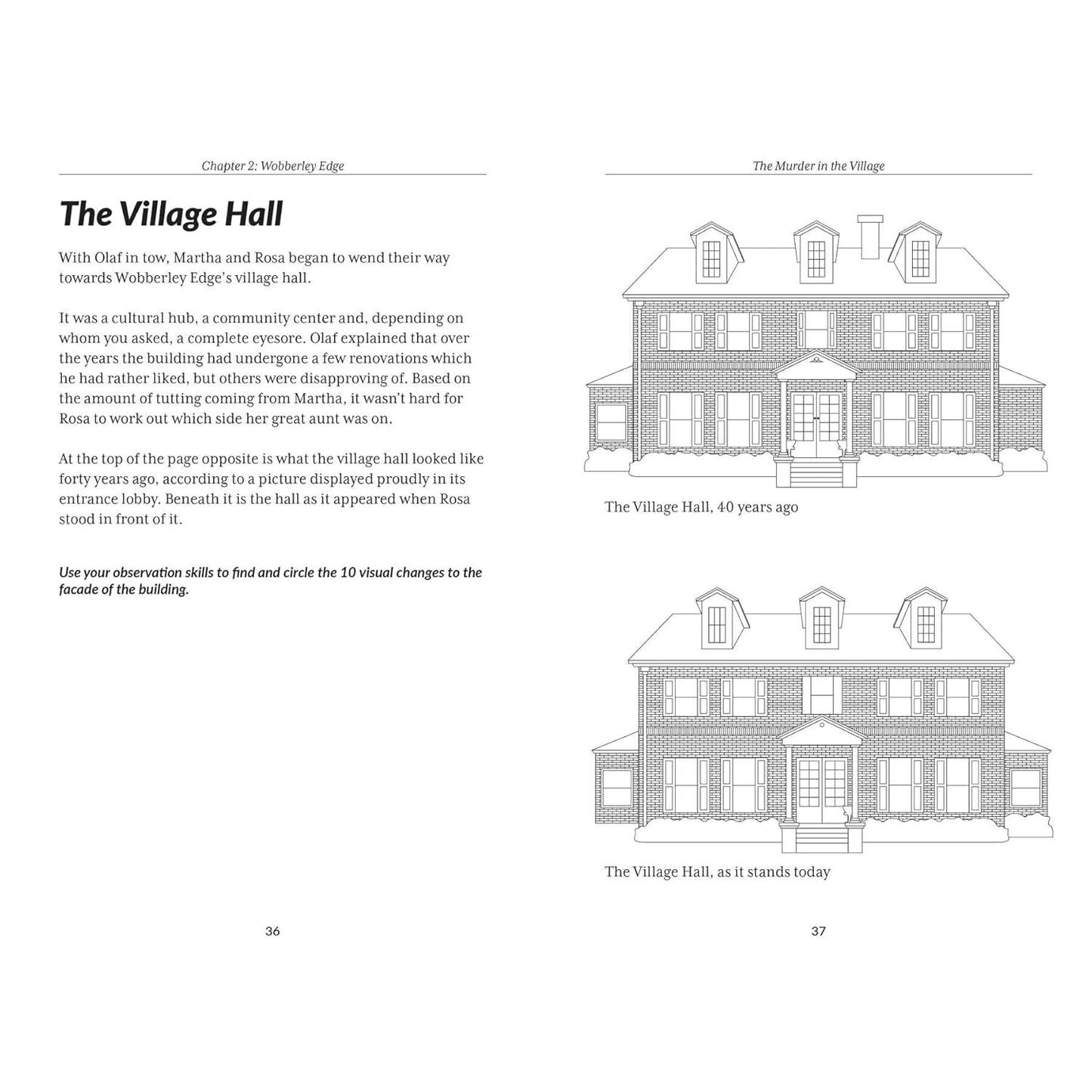 THE MURDER MYSTERY CLUB PUZZLE BOOK: MURDER IN THE VILLAGE