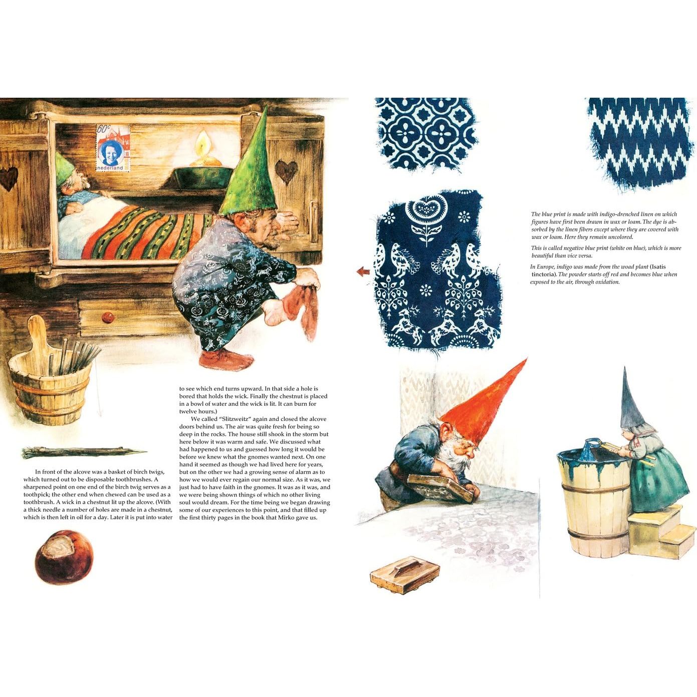 SECRETS OF THE GNOMES BY WIL HUYGEN AND ILLUSTRATED BY RIEN POORTVLIET