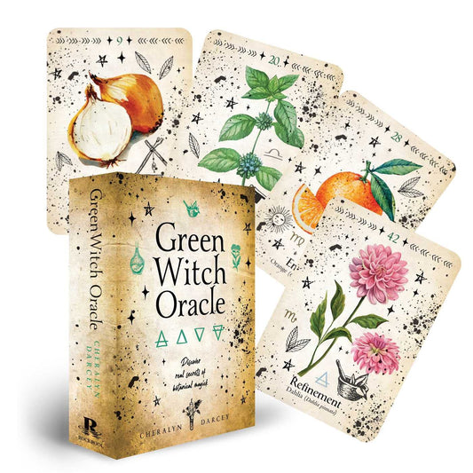 GREEN WITCH ORACLE CARD DECK BY CHERALYN DARCEY