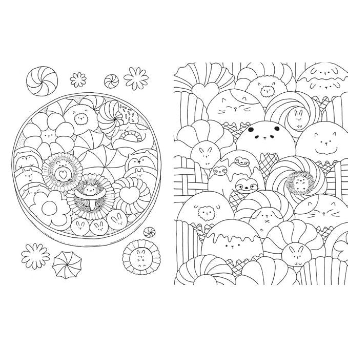 A MILLION CUTE ANIMALS: ADORABLE ANIMALS TO COLOR