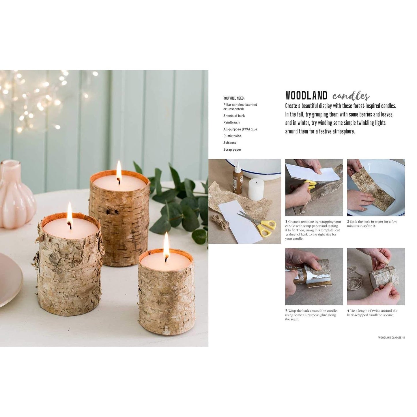 HANDMADE CANDLES AND SMUDGE STICKS BY EMMA HARDY