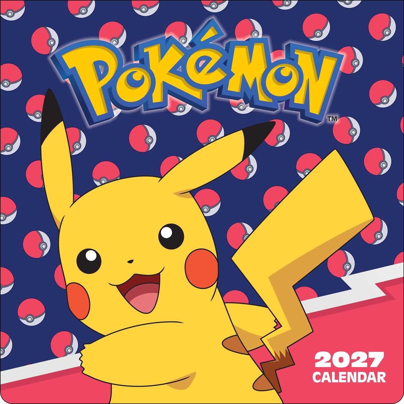 POKEMON 2027 WALL CALENDAR