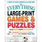 THE EVERYTHING LARGE PRINT GAMES AND PUZZLES BOOK