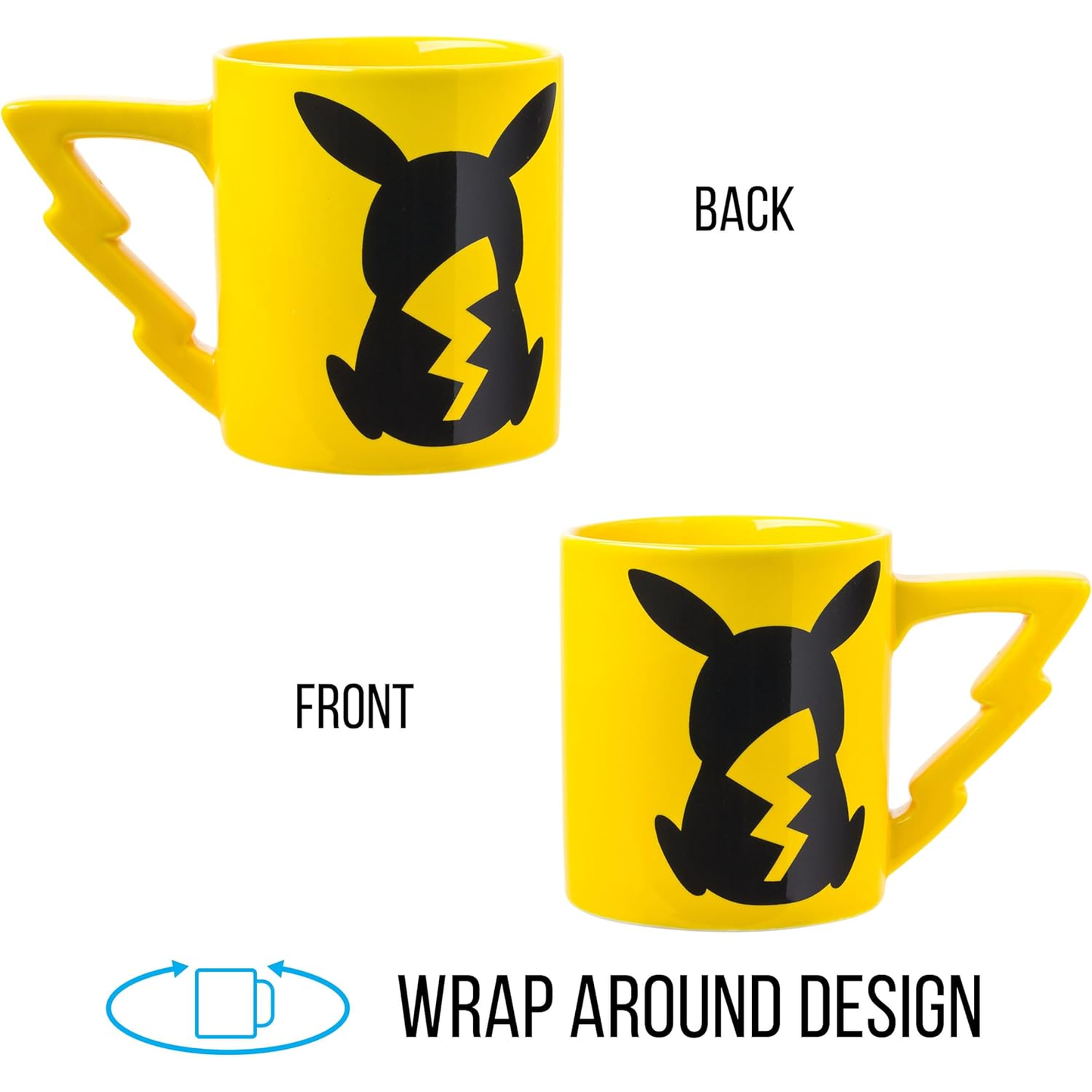 POKEMON PIKACHU LIGHTNING BOLT MUG
