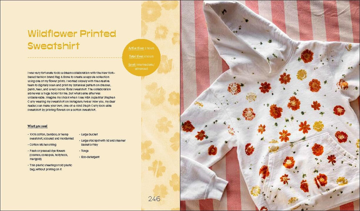 FLOWERPRINT: THE WILD, WONDERFUL WORLD OF BOTANICAL DYEING BY AMANDA DE BEAUFORT