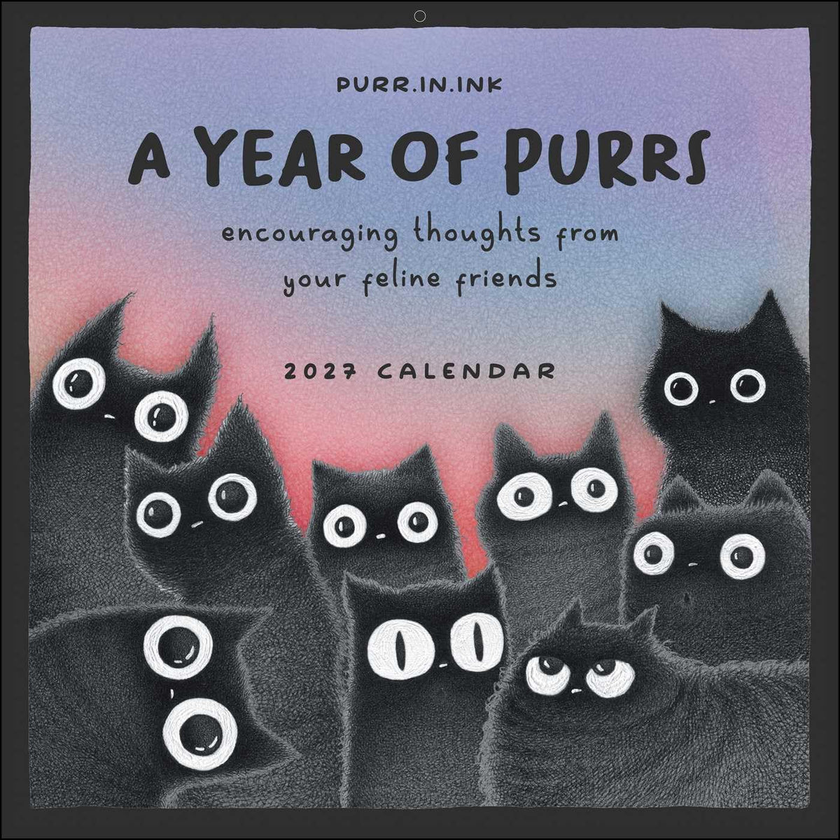 A YEAR OF PURRS 2027 WALL CALENDAR BY LUIS COELHO