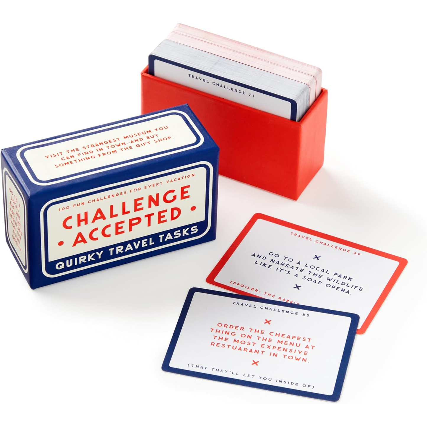 CHALLENGE ACCEPTED: A CARD GAME OF QUIRKY TRAVEL TASKS