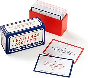 CHALLENGE ACCEPTED: A CARD GAME OF QUIRKY TRAVEL TASKS