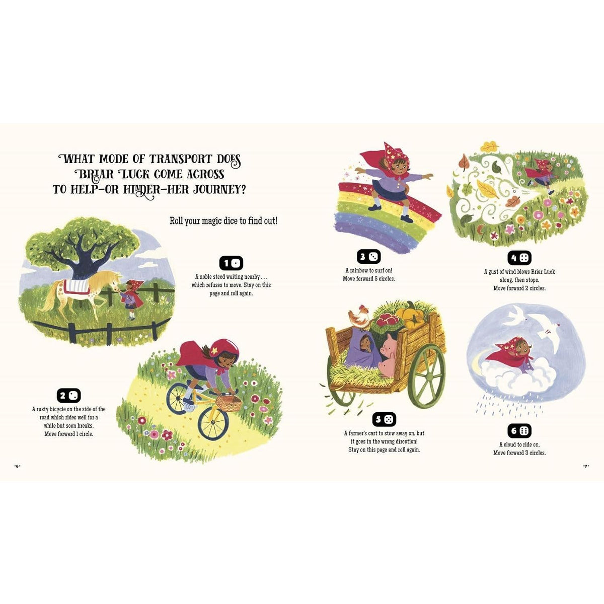 A ROLL OF THE DICE: ENCHANTED FOREST ADVENTURE BOOK BY LAUREN DE GRAAF