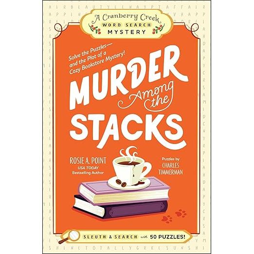 MURDER AMONG THE STACKS: BOOK 1 (A CRANBERRY CREEK WORD SEARCH MYSTERY)