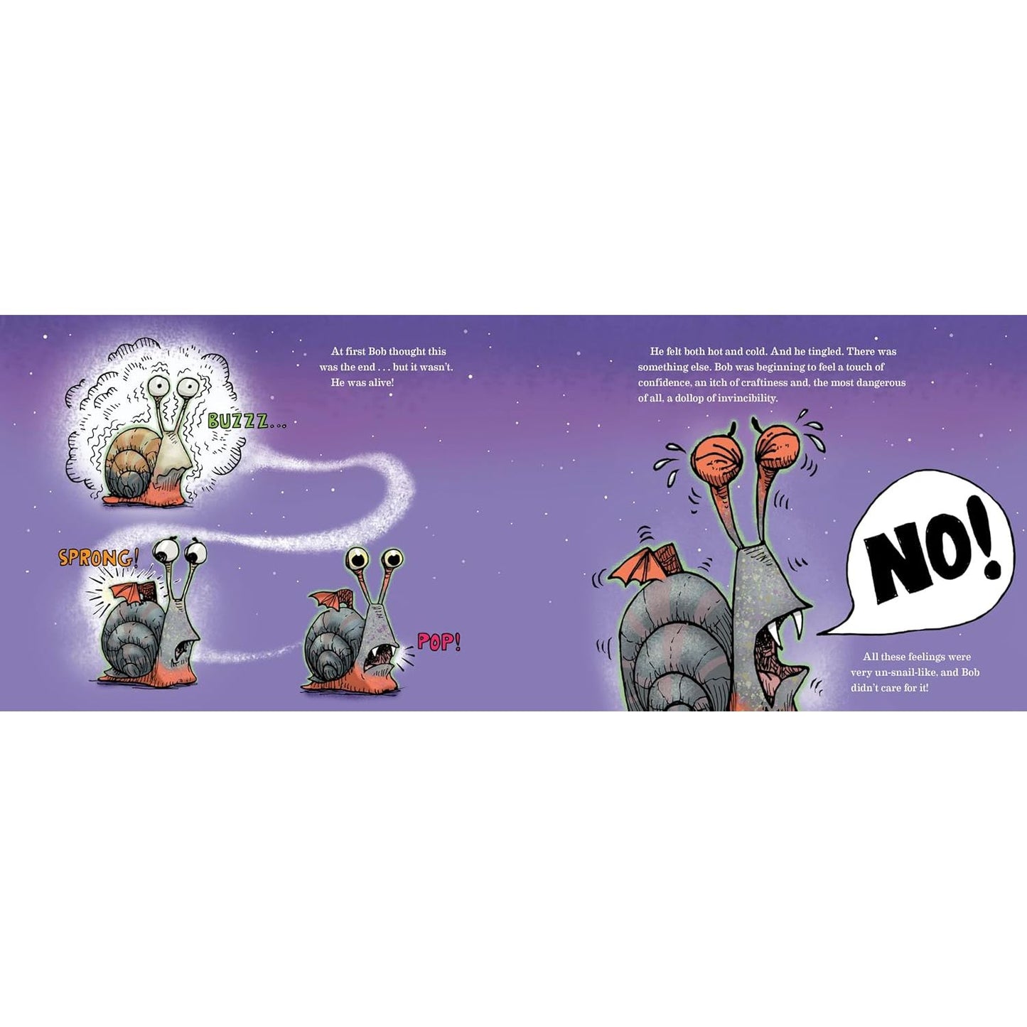 BOB THE VAMPIRE SNAIL BY ANDREA ZUILL