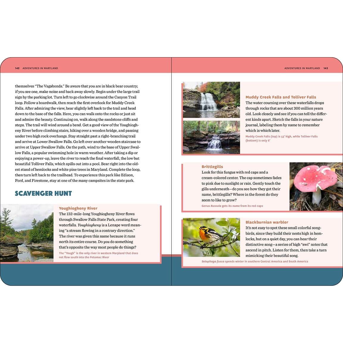 50 HIKES FOR KIDS: VIRGINA & MARYLAND BY ALISON HUMPHREYS AND WENDY GORTON