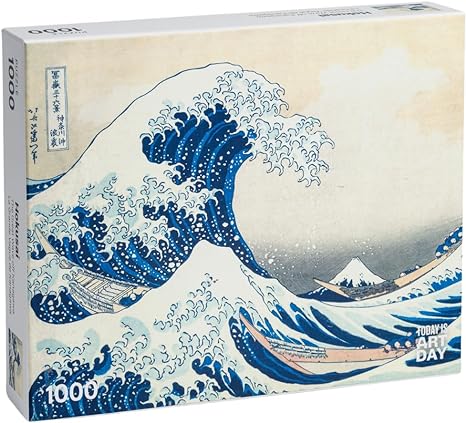 HOKUSAI THE GREAT WAVE 1000PC PUZZLE