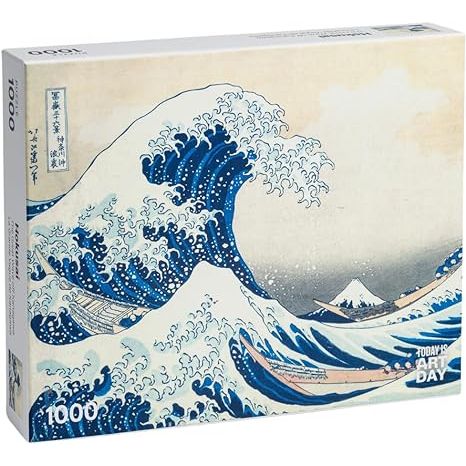 HOKUSAI THE GREAT WAVE 1000PC PUZZLE