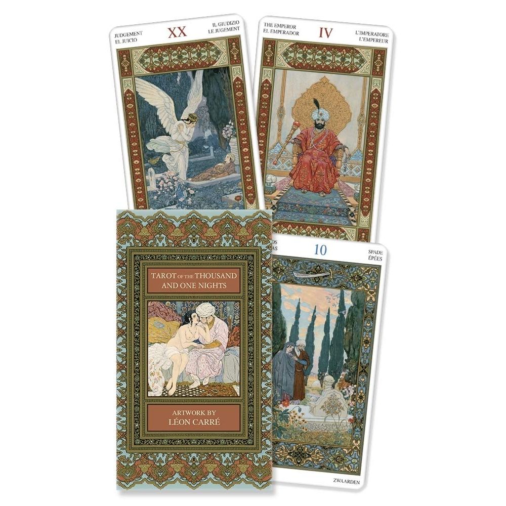 TAROT OF THE THOUSAND AND ONE NIGHTS, ARTWORK BY LEON CARRE