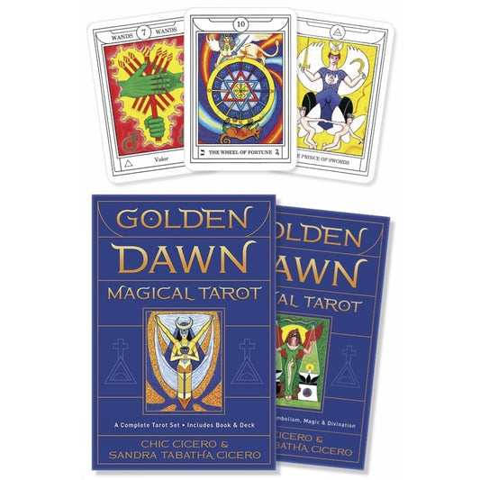 GOLDEN DAWN MAGICAL TAROT BY CHIC CICERO AND SANDRA TABATHA CICERO