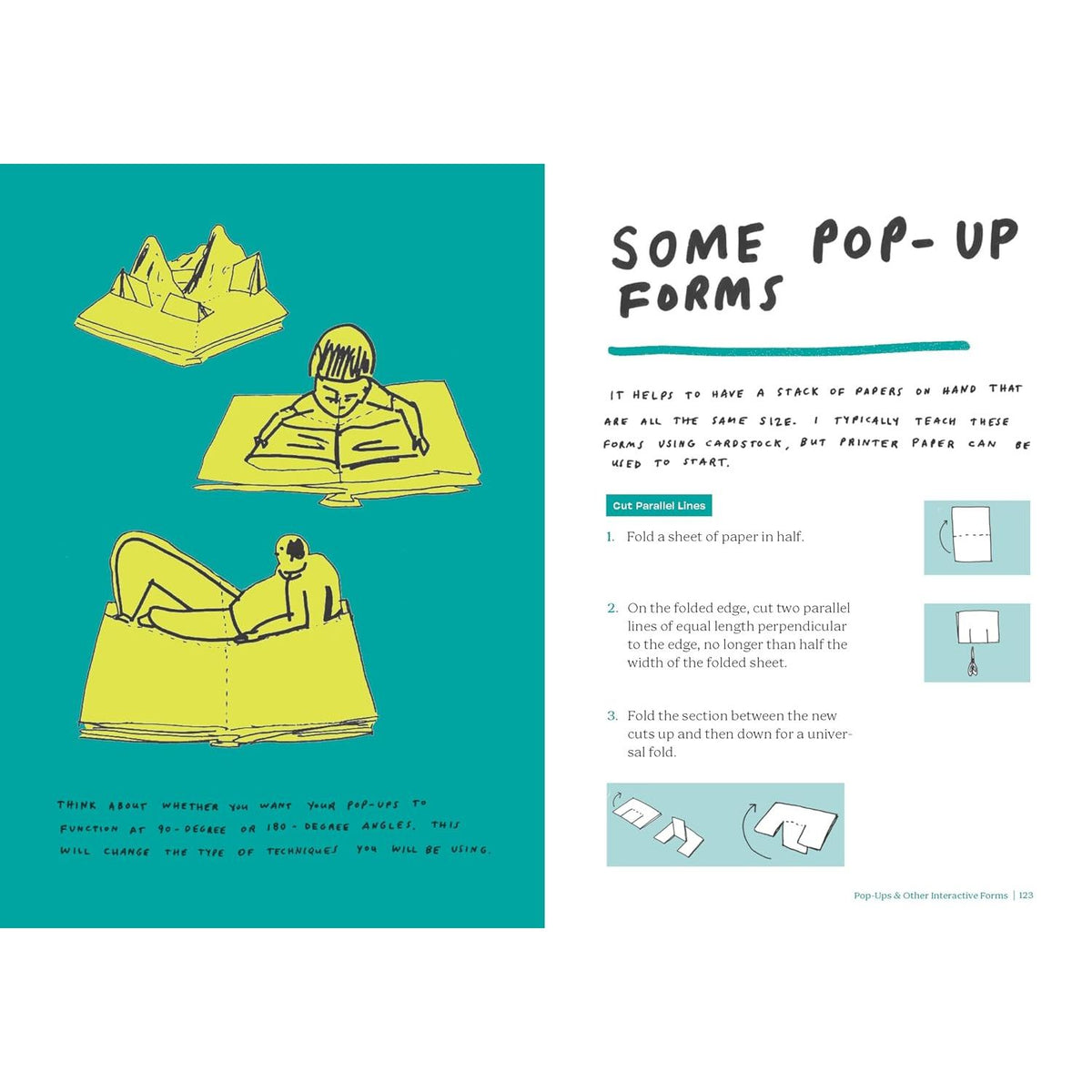 ZINE MAKING AND BOOKBINDING: A BEGINNER'S GUIDE IN 25 PROJECTS BY LAUREN SIMKIN BERKE