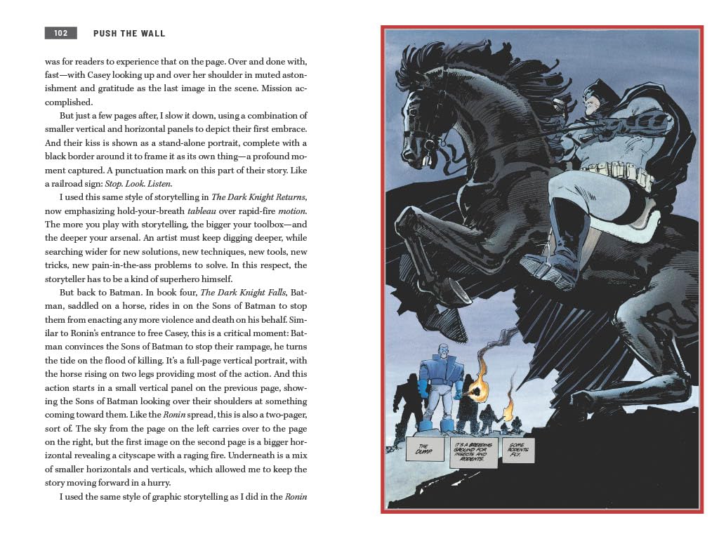 PUSH THE WALL: MY LIFE, WRITING, DRAWING, AND THE ART OF STORYTELLING BY FRANK MILLER