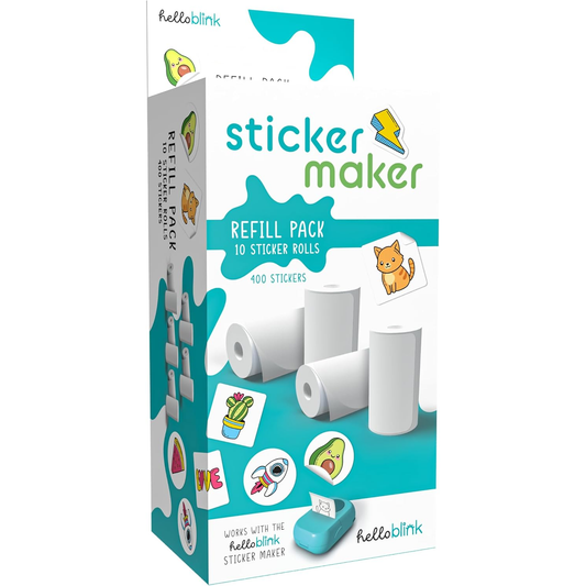 HELLO BLINK STICKER REFILL: WHITE