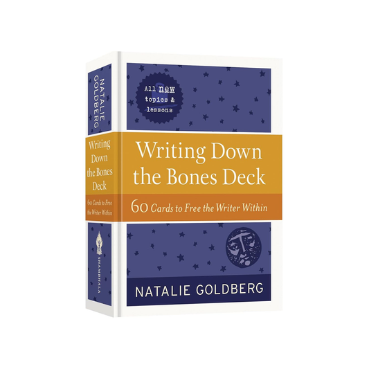 WRITING DOWN THE BONES DECK BY NATALIE GOLDBERG