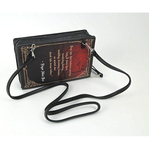 THE RAVEN EDGAR ALLAN POE BOOK PURSE