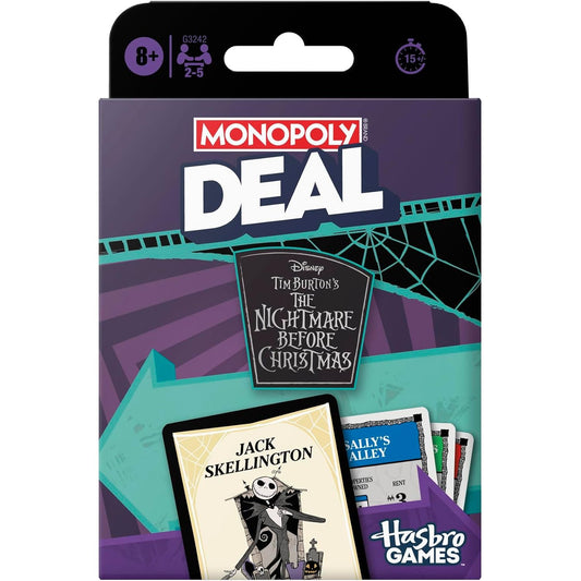 MONOPOLY DEAL: TIM BURTON'S THE NIGHTMARE BEFORE CHRISTMAS EDITION