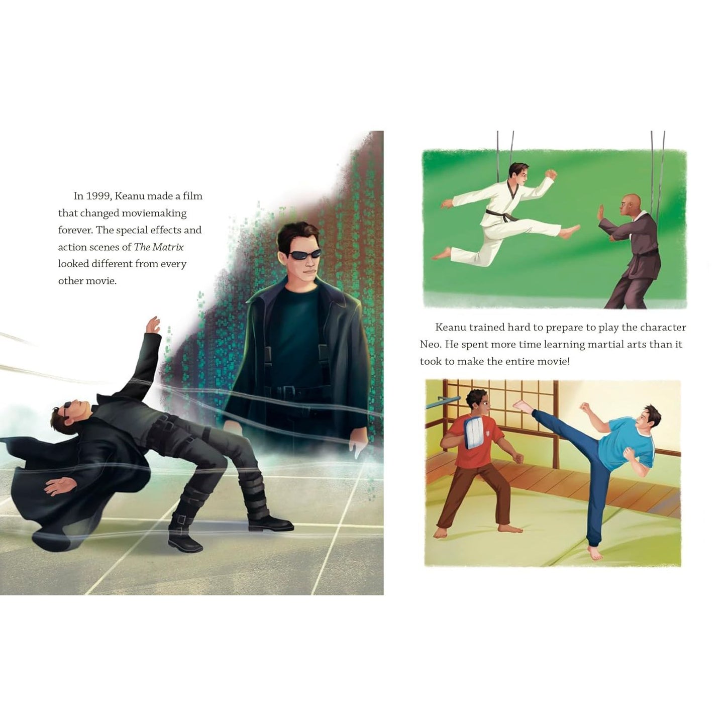KEANU REEVES- A LITTLE GOLDEN BOOK BIOGRAPHY