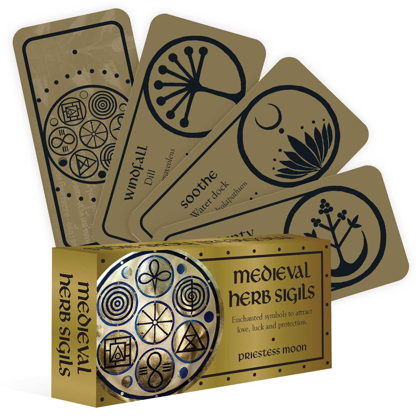 MEDIEVAL HERB SIGILS: ENCHANTED SYMBOLS TO ATTRACT LOVE, LUCK, AND PROTECTION BY PRIESTESS MOON