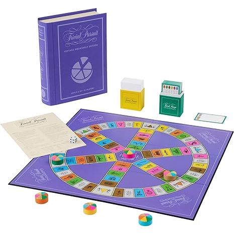 TRIVIAL PURSUIT VINTAGE BOOKSHELF EDITION