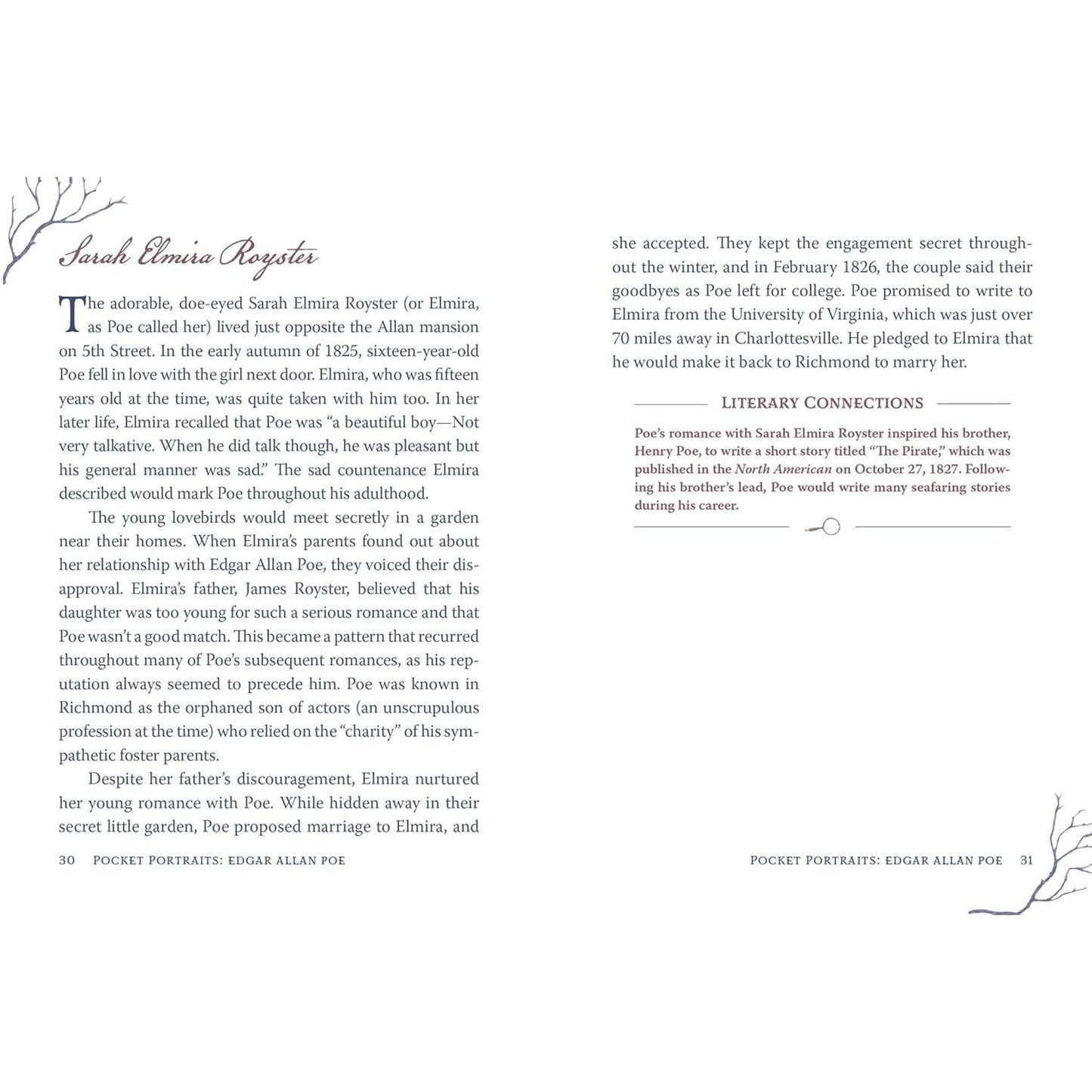 POCKET PORTRAITS: EDGAR ALLAN POE, THE MASTER OF THE MACABRE BY LEVI LIONEL LELAND