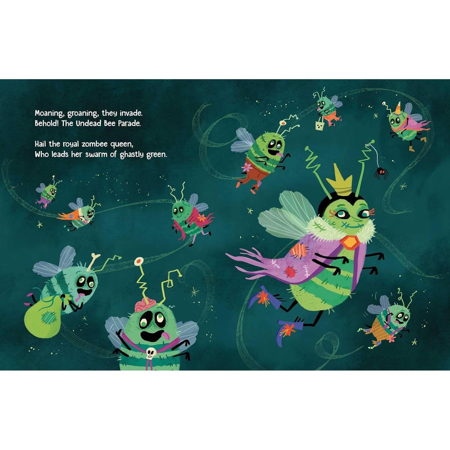 ZOMBEES BY JUSTIN COLON & ILLUSTRATED BY KALY QUARLES